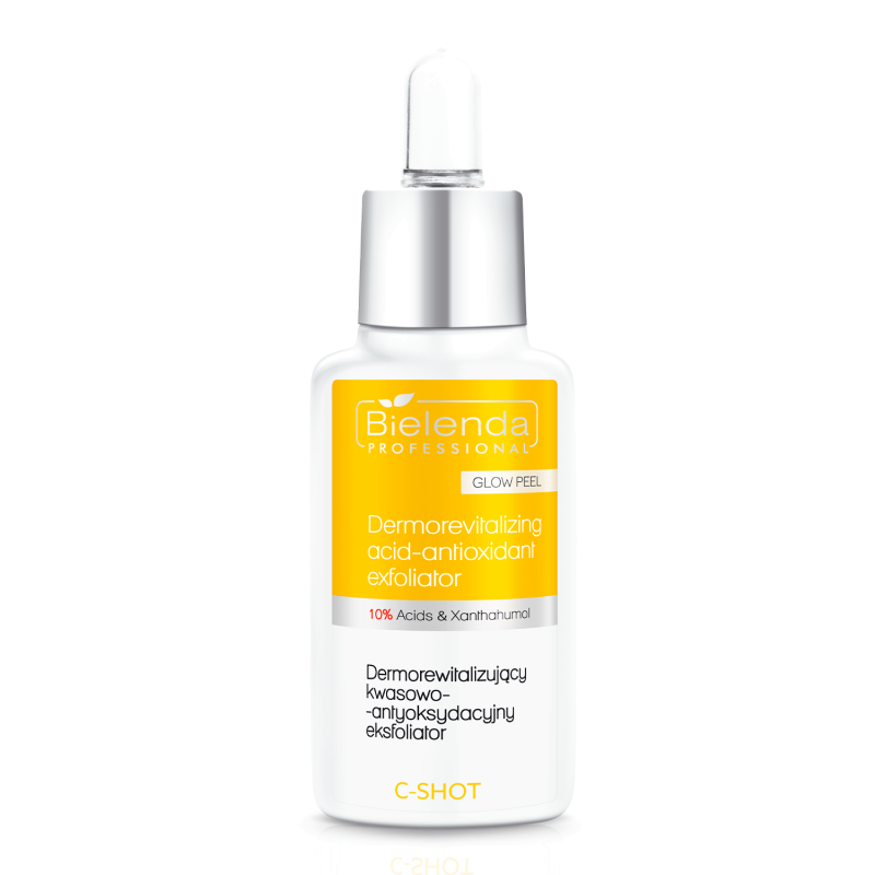 Кислотно-антиоксидантный скраб GLOW PEEL 10% C-SHOT BIELENDA PROFESSIONAL
