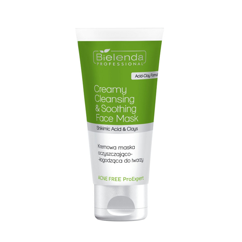 Очищающая крем-маска ACNE FREE BIELENDA PROFESSIONAL