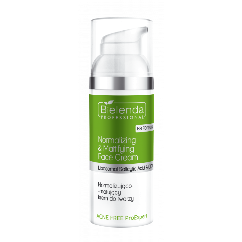 Себорегулирующий матирующий крем ACNE FREE BIELENDA PROFESSIONAL Себорегулирующий матирующий крем ACNE FREE BIELENDA PROFESSIONAL