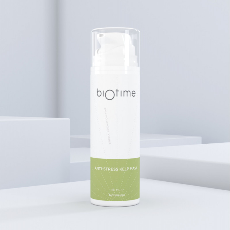 АНТИСТРЕСС МАСКА С ЛАМИНАРИЕЙ ANTI-STRESS KELP MASK BIOTIME