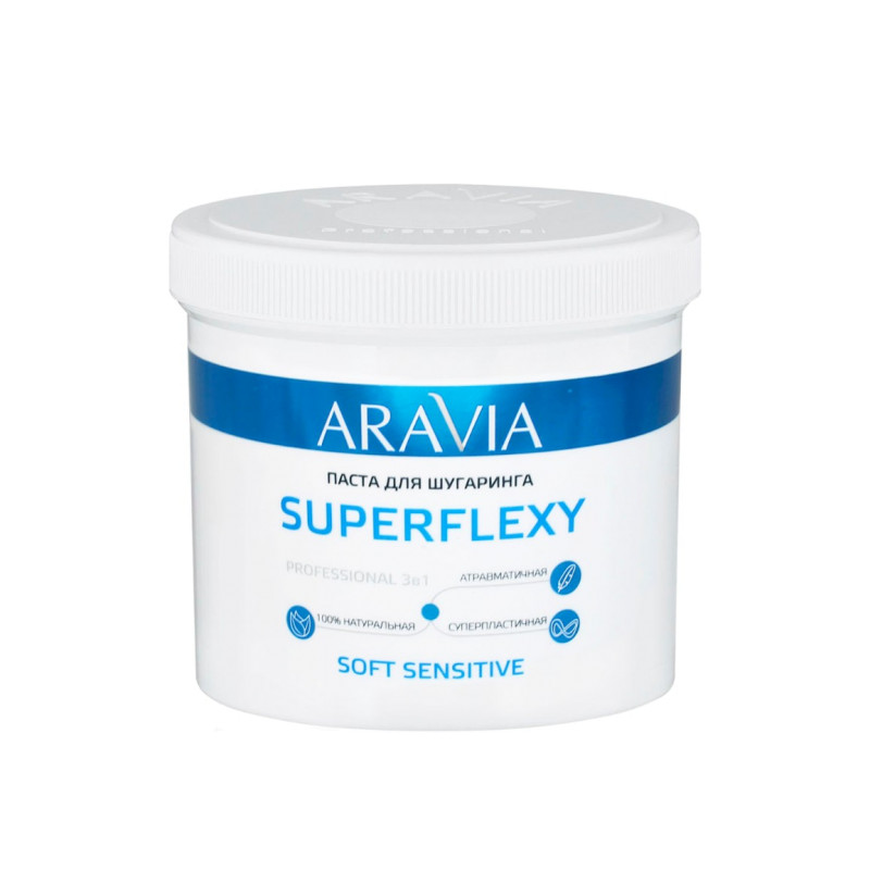 Паста для шугаринга пластичная Superflexy Soft Sensitive ARAVIA