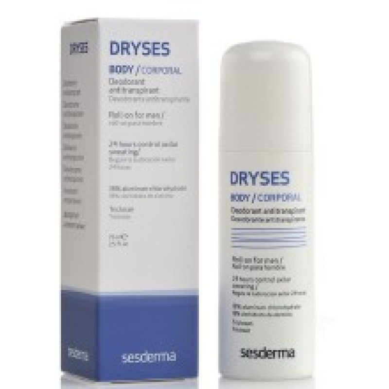 Dryses Deodorant Antiperspirant For Men Дезодорант-антиперспирант для мужчин SESDERMA