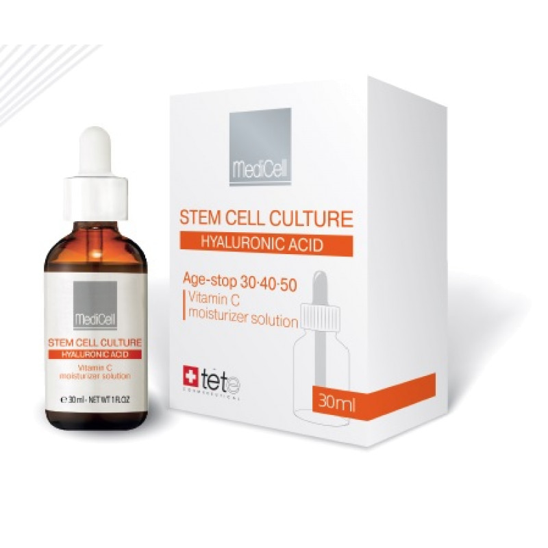 Гидратирующая сыворотка с витамином C (Стволовые клетки | Vitamin C Moisturizer Solution) 30 мл Tete Гидратирующая сыворотка с витамином C (Стволовые клетки | Vitamin C Moisturizer Solution) 30 мл Tete