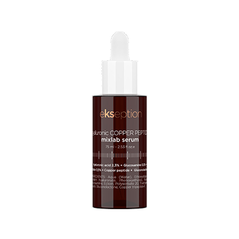 Антивозрастная увлажняющая сыворотка HYALURONIC COPPER PEPTIDES MIXLAB SERUM EKSEPTION Антивозрастная увлажняющая сыворотка HYALURONIC COPPER PEPTIDES MIXLAB SERUM EKSEPTION