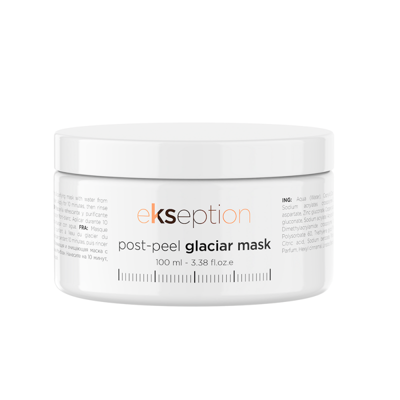 Постпроцедурная охлаждающая маска POST-PEEL GLACIAR MASK EKSEPTION