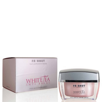 Увлажняющая антивозрастная крем-маска 2в1 WHITE TEA - FACE-NECK CREAM MASK FREIHAUT