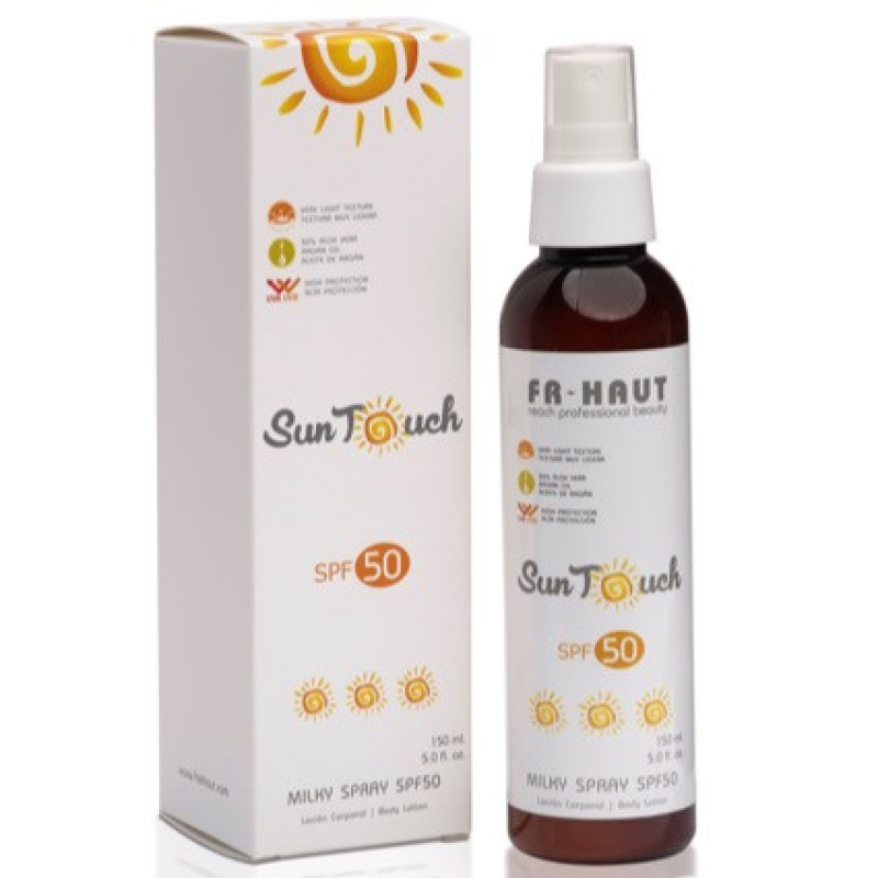 Солнцезащитное молочко- спрей SUN TOUCH MILKY SPRAY SPF50 FREIHAUT Солнцезащитное молочко- спрей SUN TOUCH MILKY SPRAY SPF50 FREIHAUT