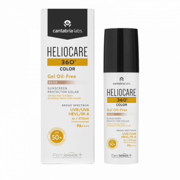 HELIOCARE 360 Color Gel Oil-Free Beige Sunscreen SPF 50+ Тональный солнцезащитный гель с SPF 50+ (Бежевый) IFC GROUP