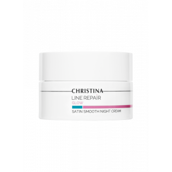 Line Repair-Glow-Satin Smooth Night Cream Разглаживающий ночной крем «Сатин» CHRISTINA