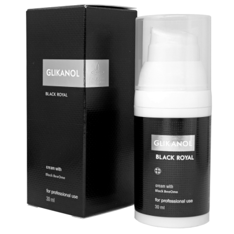 Крем для интенсивного ухода с экстрактом меда черной пчелы GLIKANOL BLACK ROYAL LA BEAUTE MEDICALE