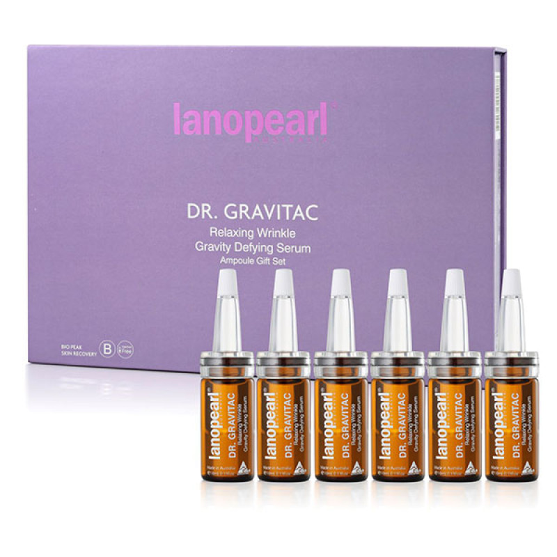 DR.Gravitac Gift Set Набор релаксирующая сыворотка против морщин LANOPEARL