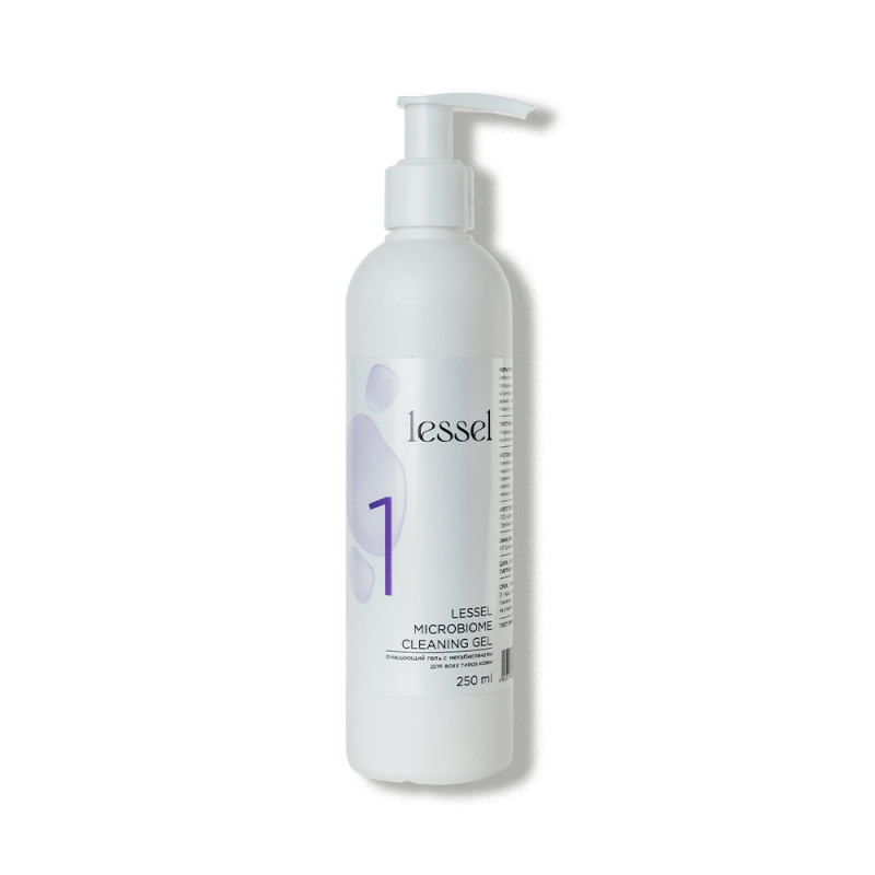 Очищающий гель с метабиотиками MICROBIOME CLEANING GEL LESSEL Очищающий гель с метабиотиками MICROBIOME CLEANING GEL LESSEL