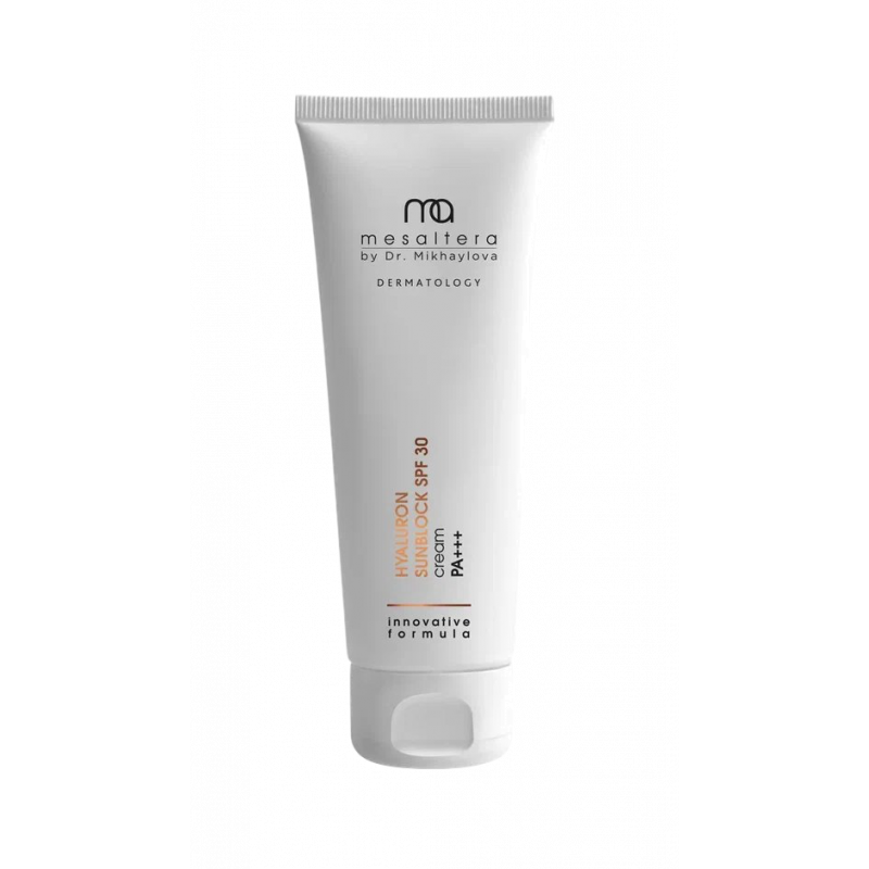 HYALURON SUNBLOCK SPF 30 Увлажняющий солнцезащитный крем MESALTERA BY DR. MIKHAYLOVA