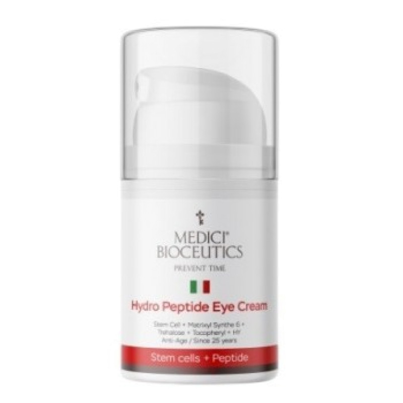 Крем для глаз омолаживающий Hydro Peptide Eye Cream MEDICI BIOCEUTICS Крем для глаз омолаживающий Hydro Peptide Eye Cream MEDICI BIOCEUTICS
