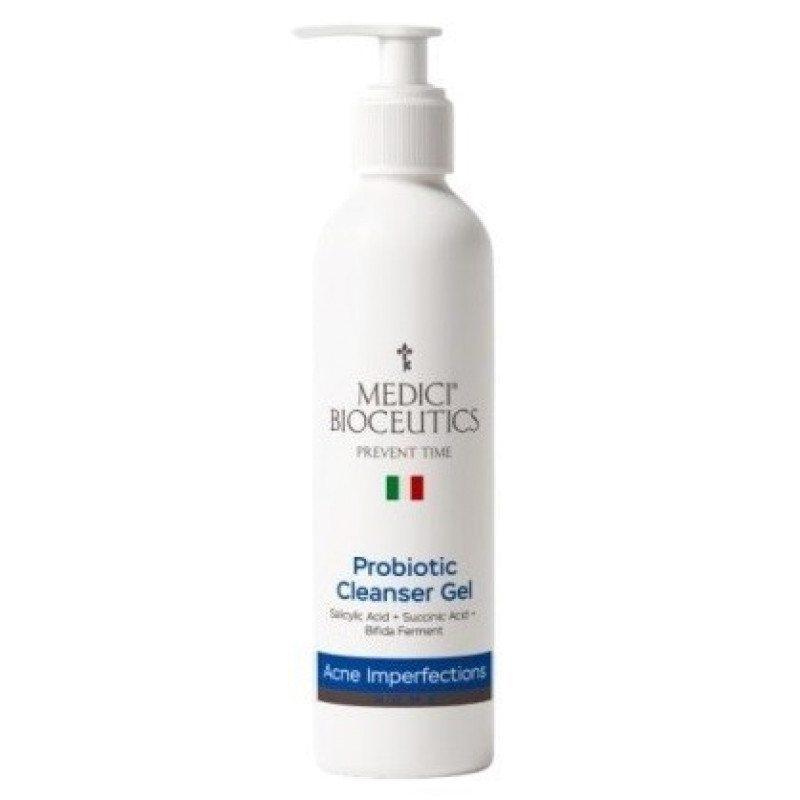Антибактериальный очищающий гель Probiotic cleanser gel MEDICI BIOCEUTICS Антибактериальный очищающий гель Probiotic cleanser gel MEDICI BIOCEUTICS