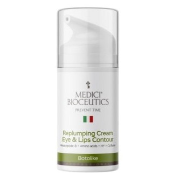 Дренирующий крем для кожи вокруг глаз и губ Replumping cream EYE AND LIPS CONTOUR MEDICI BIOCEUTICS
