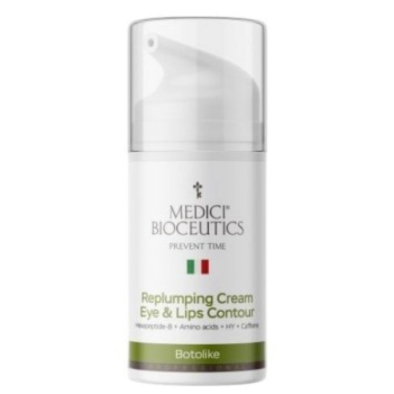 Дренирующий крем для кожи вокруг глаз и губ Replumping cream EYE AND LIPS CONTOUR MEDICI BIOCEUTICS Дренирующий крем для кожи вокруг глаз и губ Replumping cream EYE AND LIPS CONTOUR MEDICI BIOCEUTICS