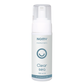 CLEAR SEA Очищающая пенка с увлажняющим действием NOMY