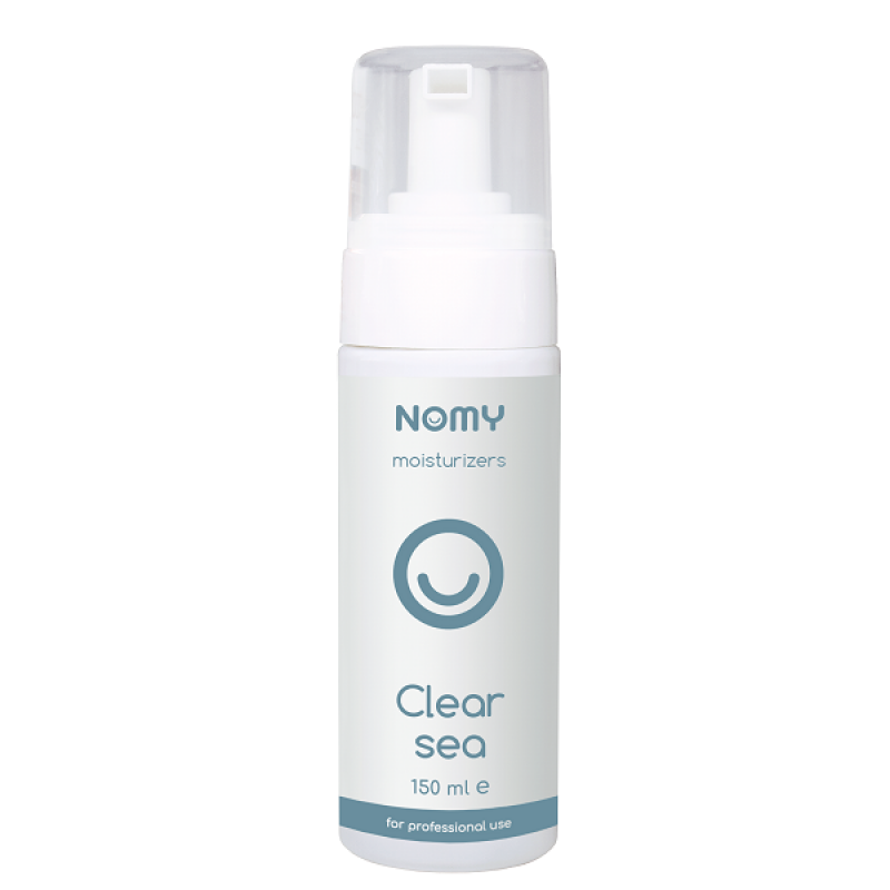 CLEAR SEA Очищающая пенка с увлажняющим действием NOMY