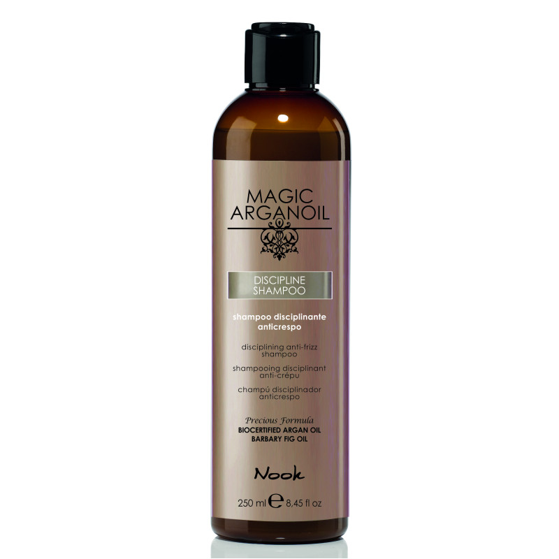 Шампунь для ухода за непослушными волосами Disciplining anti-frizz Shampoo NOOK