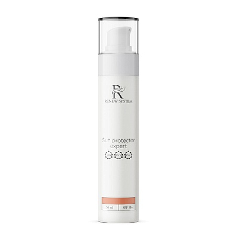 Sun Protector Expert SPF 50+ Постпилинговый уход RENEW SYSTEM Sun Protector Expert SPF 50+ Постпилинговый уход RENEW SYSTEM