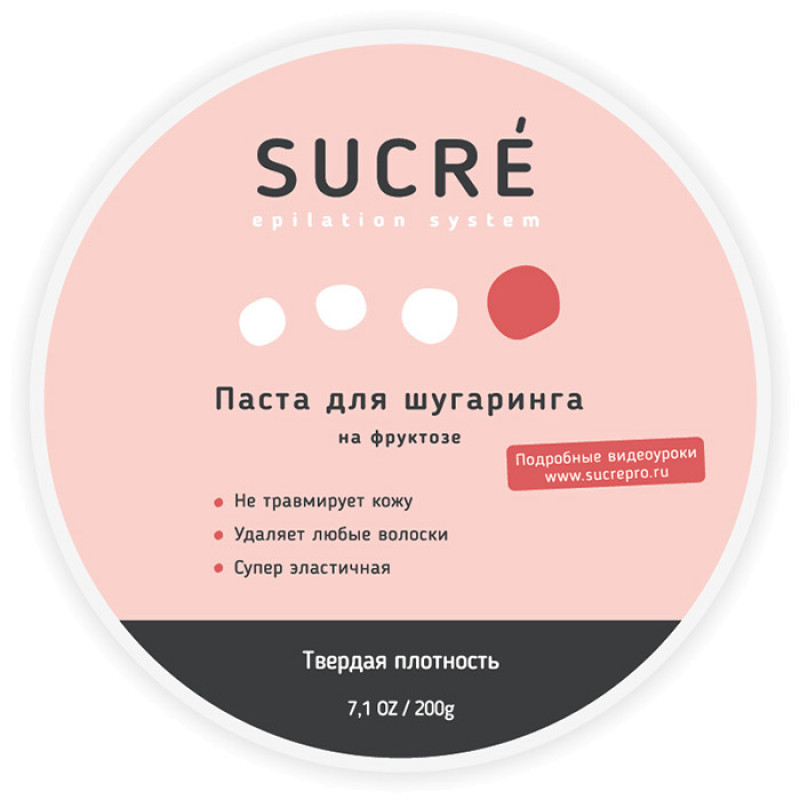 Паста для шугаринга твердая SUCRE Паста для шугаринга твердая SUCRE