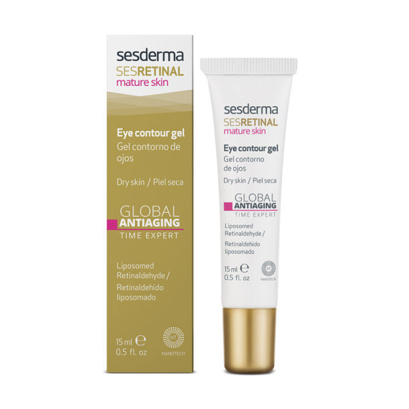 SESRETINAL MATURE SKIN Eye contour gel  Крем-контур для зоны вокруг глаз «Эксперт времени» омолаживающий SESDERMA