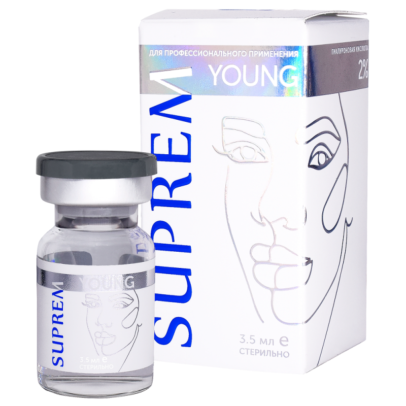 YOUNG Биоревитализирующий стерильный гель SUPREM