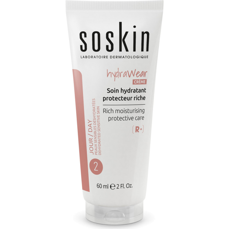 Крем увлажняющий, питательный для сухой кожи Hydrawear Cream - Rich moisturising protective care SOSKIN Крем увлажняющий, питательный для сухой кожи Hydrawear Cream - Rich moisturising protective care SOSKIN