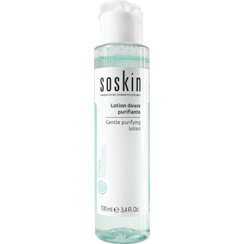 Лосьон для жирной и комбинированной кожи  Gentle purifying lotion SOSKIN