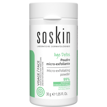 Очищающая энзимная пудра для лица Micro-exfoliating powder SOSKIN