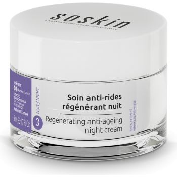Регенерирующий ночной крем Regenerating anti-ageing night cream SOSKIN