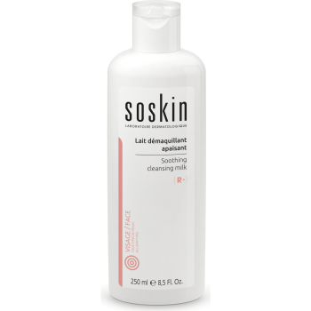 Смягчающее очищающее молочко SOSKIN
