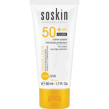 Солнцезащитный флюид SPF 50 SPF50+ Sun Cream Fluid SOSKIN