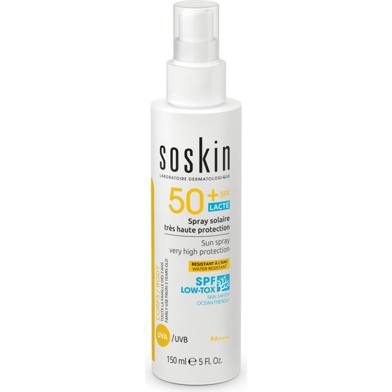 Солнцезащитный спрей SPF 50 SPF50+ Sun Spray Very High Protection SOSKIN Солнцезащитный спрей SPF 50 SPF50+ Sun Spray Very High Protection SOSKIN