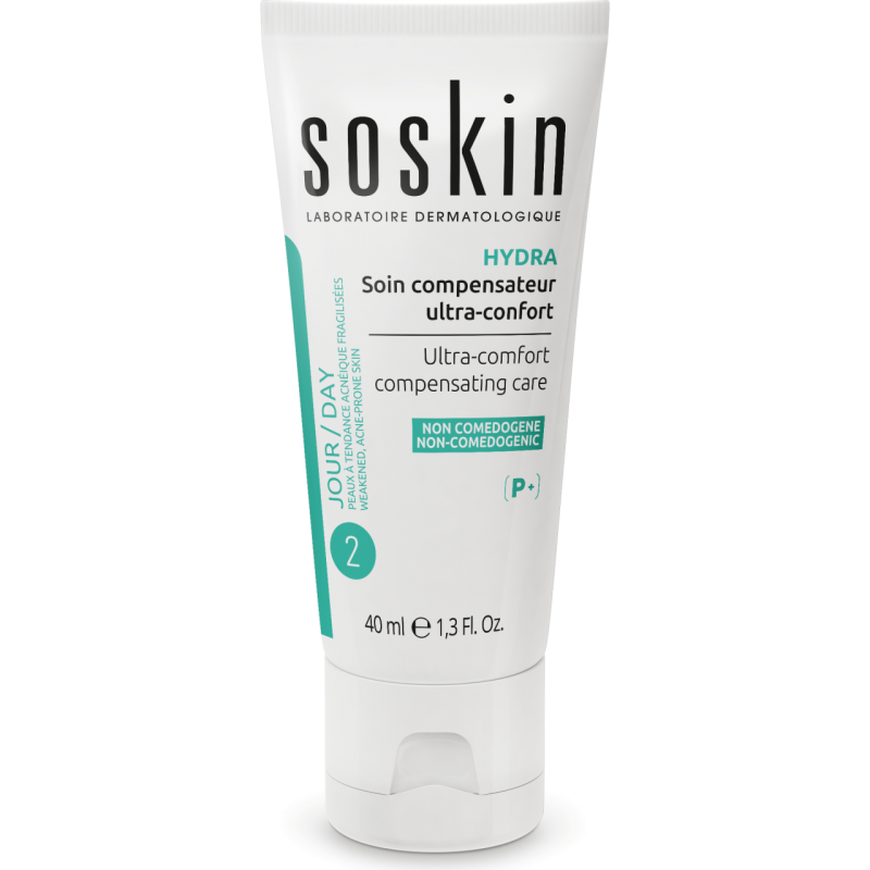 Ультракомфортный восстанавливающий крем Stop imperfection moisturizer SOSKIN