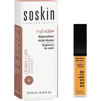 Восстанавливающее масло-блеск для губ HydraGlow Brightness Lip Repair nourishing SOSKIN