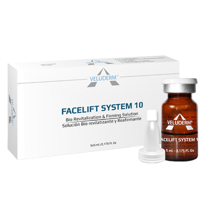 FACELIFT SYSTEM 10 Лифтинг и биоревитализация VELUDERM FACELIFT SYSTEM 10 Лифтинг и биоревитализация VELUDERM